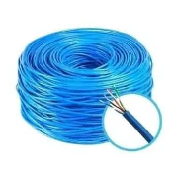 CABO CFTV 0,45 4 PARES 305mts Azul ( Caixas) - STAR BRAZIL