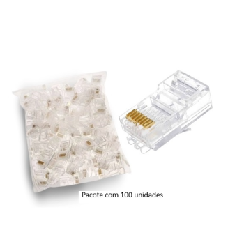 062-0045  PLUG RJ45 CAT5E  (pct com 100 uni)