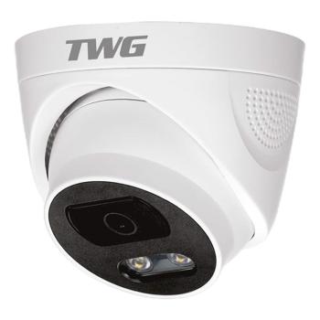 TW 5609 AR - CAMERA DOME METAL - IP - POE - 2MP - 1/2,7 - 2,8MM - ONVIF DUAL LIGHT - H264 - RTMP - AUDIO TWG
