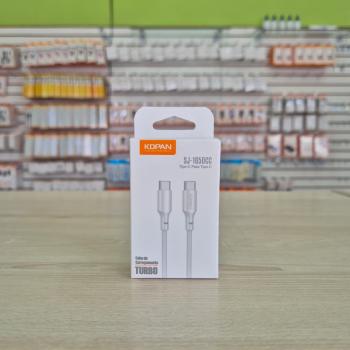 Cabo de Carregamento Turbo Tipo-C P/ Tipo-C 1M