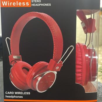 Headset Wireless com Card Wireless , Radio e Bluetooth - LEHMOX