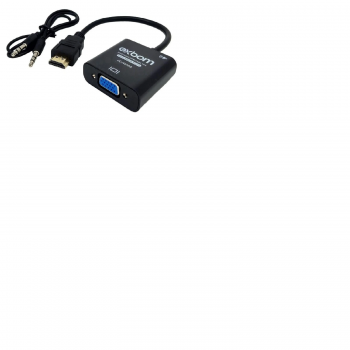 Cabo HDMI P/ VGA com P2  EXBOM