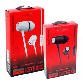 Fone de Ouvido Hi-Turbo Extra bass