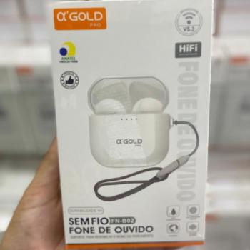 Fone de ouvido sem fio v5.3 - A´GOLD PRO