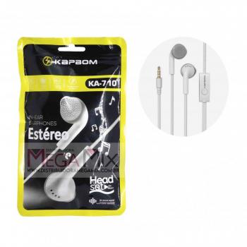 Fone de Ouvido In-Ear Earphones Estereo - KAPBOM
