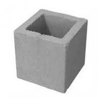 BLOCO CONCRETO 1/2 BLOCO 14X19X19