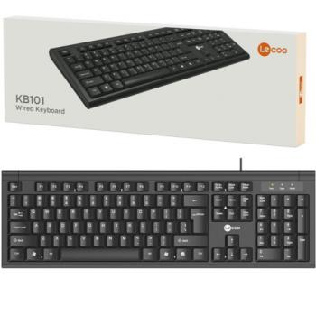 TECLADO PADRAO USB KB101 PRETO LENOVO - LECOO