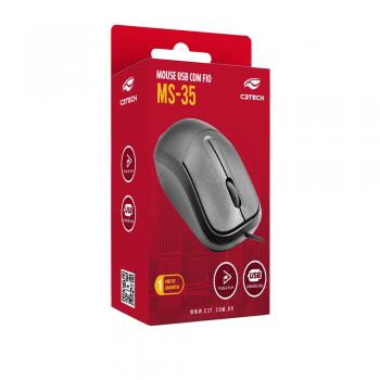 Mouse USB MS-35BK Preto C3Tech