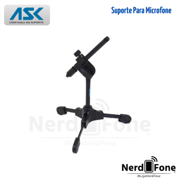 SUPORTE DE MESA PARA MICROFONE ASK