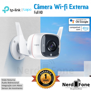 CAMERA WIFI EXTERNA 1080P TAPO TP-LINK