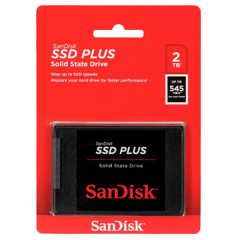 SSD SANDISK PLUS SATA III 2.5“ / 2TB