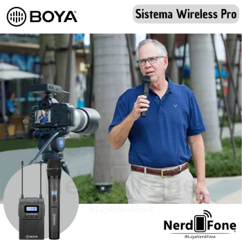SISTEMA SEM FIO 2.4GHZ PRO BOYA
