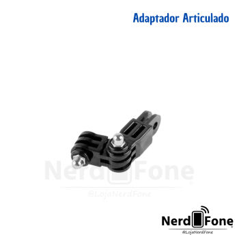 ADAPTADOR ARTICULADO AJUSTÁVEL P/ ACTION CAM