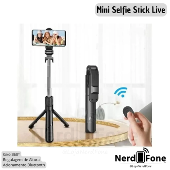 MINI SELFIE STICK LIVE / BASTAO XTRAD