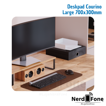 DESKPAD COURINO MARROM RELIZA