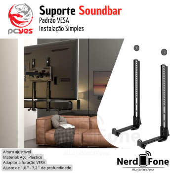 SUPORTE PARA SOUNDBAR PCYES