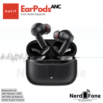 FONE TWS BT 6.0 HAVIT ANC PRO; SMART TOUCH