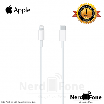 Cabo Apple de USB-C para Lightning (2m)