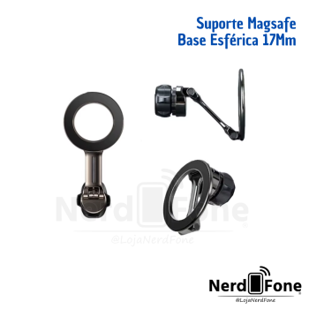 SUPORTE MAGSAFE BASE ESFÉRICA 17MM