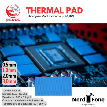 THERMAL PAD PCYES NITROGEN PAD EXTREME 100x50x
