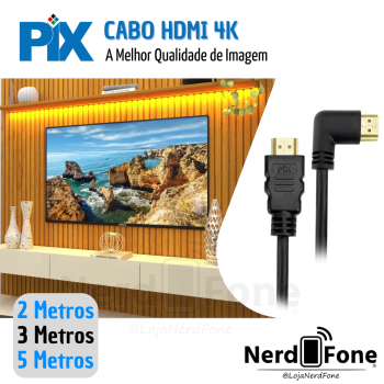 CABO HDMI 2.0 4K HDR PIX; 90°/180°