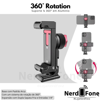 SUPORTE ROTATION 360° ULANZI
