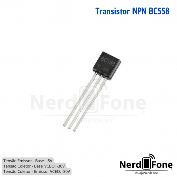 TRANSISTOR NPN BC558