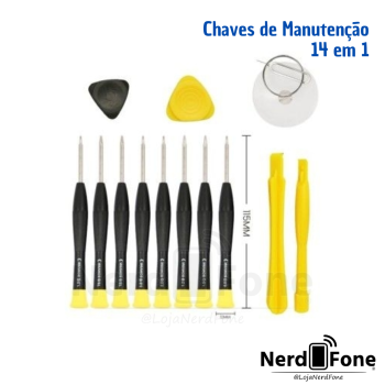 KIT CHAVES MANUTENCAO DE CELULAR