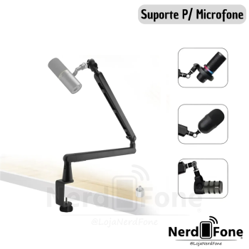 SUPORTE PARA MICROFONE PROFISSIONAL