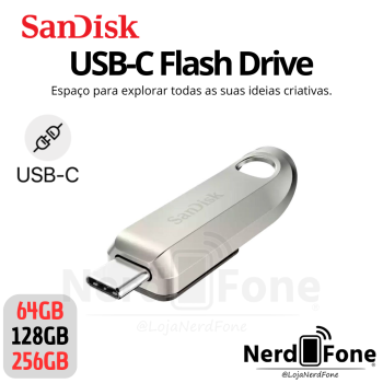 PENDRIVE USB-C SANDISK ULTRA LUXE