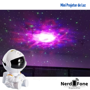 MINI PROJETOR DE LUZ (ASTRONAUTA)