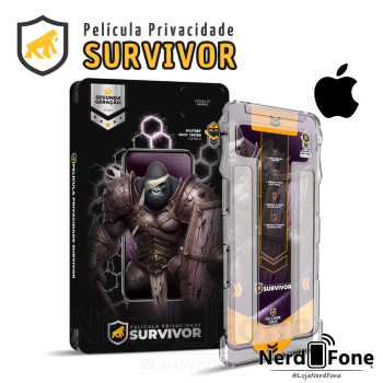 PELICULA GSHIELD SURVIVOR PRIVACIDADE; P/ IPHONE