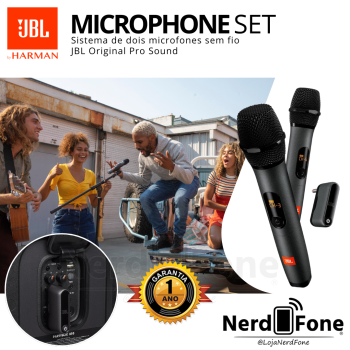MICROFONE WIRELESS C/2 MICBR2 JBL BLK