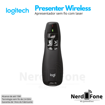 APRESENTADOR WIRELESS R400 LOGITECH