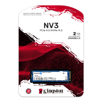 SSD KINGSTON NVME 4.0 M.2 2280; NV3 2TB