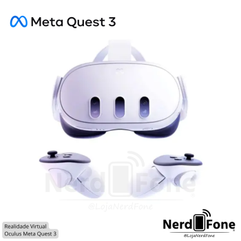 ÓCULUS META QUEST 3 128GB; REALIDADE VIRTUAL