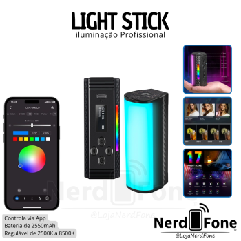 BASTÃO DE LED MAGNÉTICO COM APP NEEWER