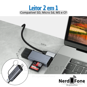 LEITOR DE CARTÃO 2 EM BENFEI