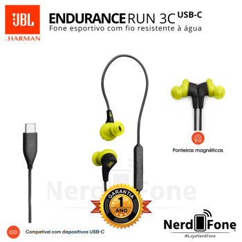 FONE WIRED USB-C JBL ENDURANCE RUN 3C