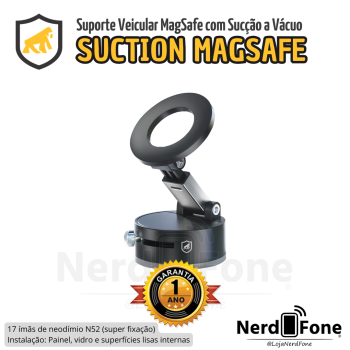 SUPORTE SUCTION MAGSAFE ARMOR GSHIELD