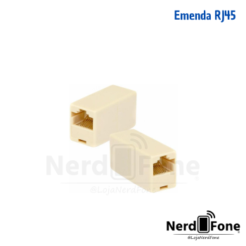 EMENDA RJ45 FEMEA P/ FEMEA RJ45 OEM