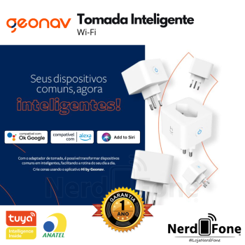 ADAPTADOR DE TOMADA INTELIGENTE 10A GEONAV