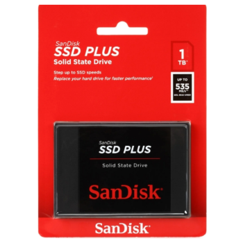 SSD SANDISK PLUS SATA III 2.5“ / 1TB