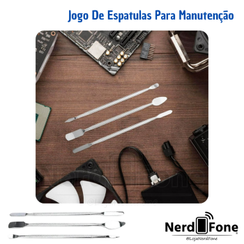 JOGO DE ESPATULAS PARA MANUTENÇÃO