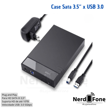 CASE USB 3.0 x HD 3.5“ TMT