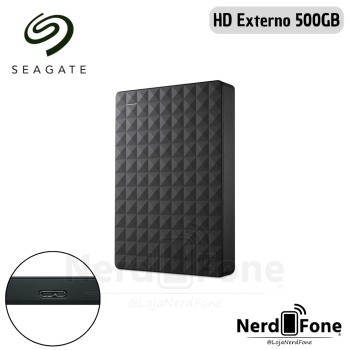 HD EXTERNO 500GB PORTABLE DRIVE SEAGATE