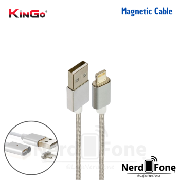 CABO MAGNÉTICO USB A x IPHONE KINGO