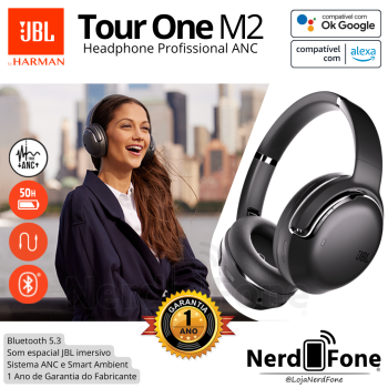 HEADPHONE JBL TOUR ONE M2 BT BLK