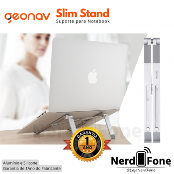 SUPORTE GEONAV SLIM; P/ NOTEBOOK