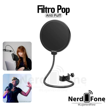 FILTRO POP NW P/ MICROFONE